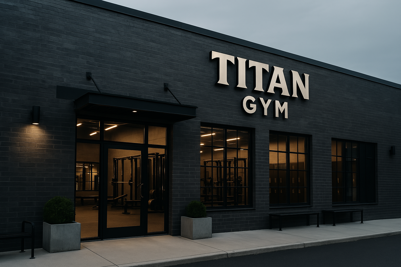 Exterior gimnasio